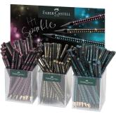 Grafitov ceruzka Sparkle stojan Midnight 144 ks