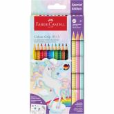 Unicorn Pastelky Colour Grip set 10+3 Sparkle