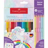 Unicorn Pastelky Colour Grip set 18+6 Sparkle